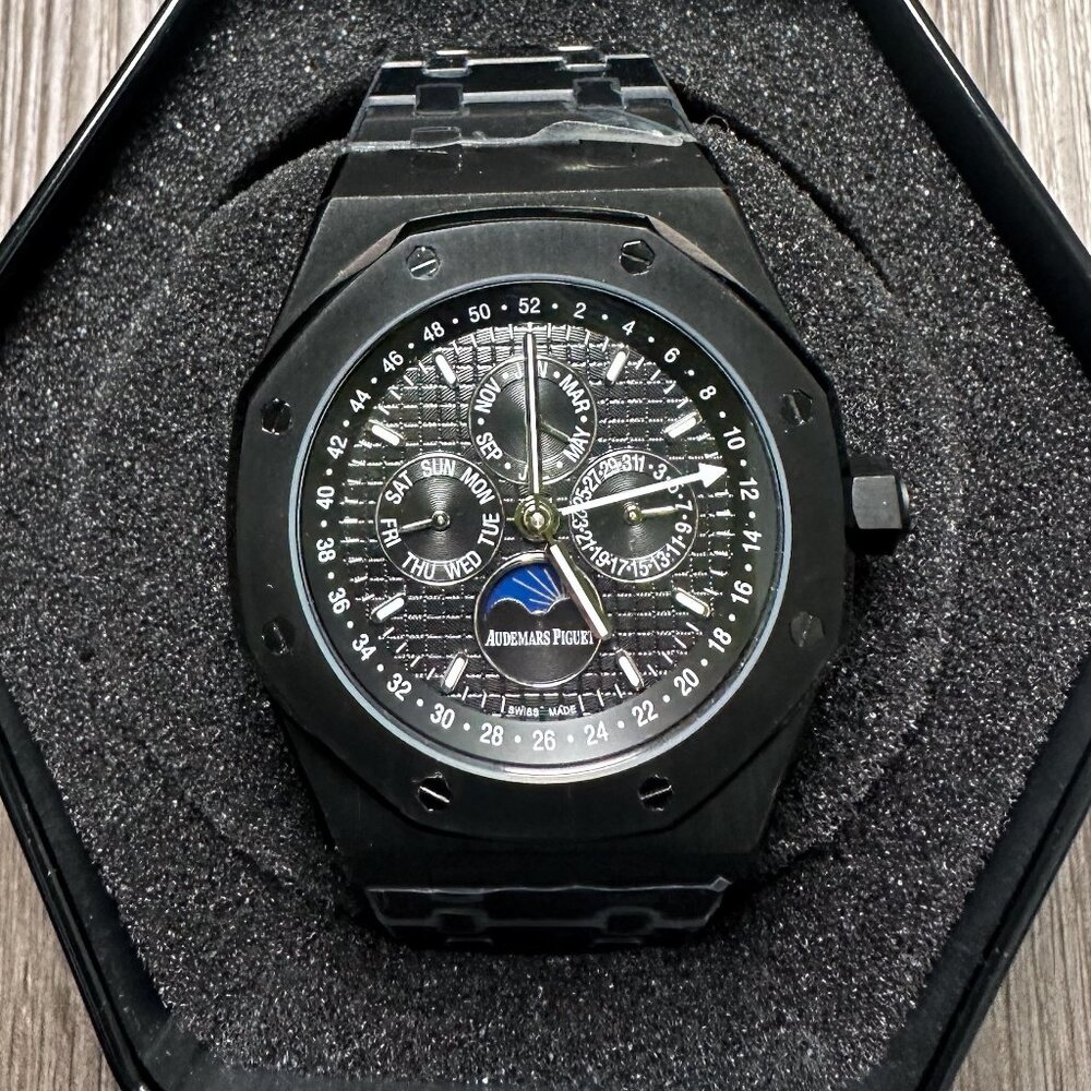 Mens Automatic Watch-Perpetual Calendar